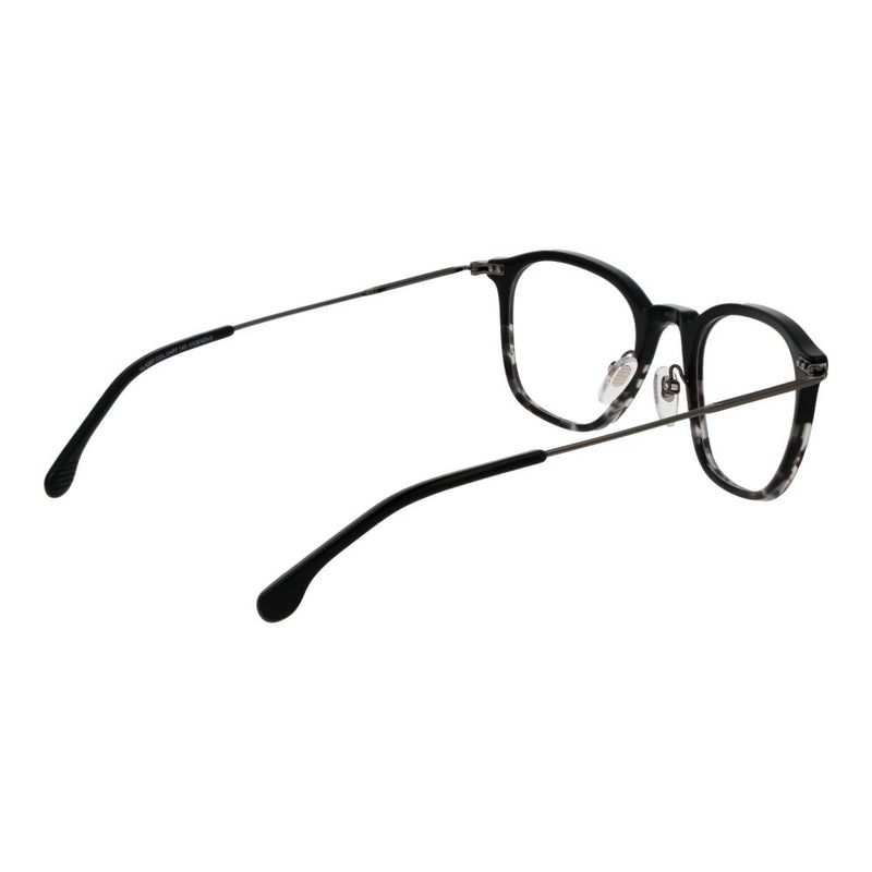 Lozza Black Unisex Glasses Frame - Elegant and Durable Eyewear