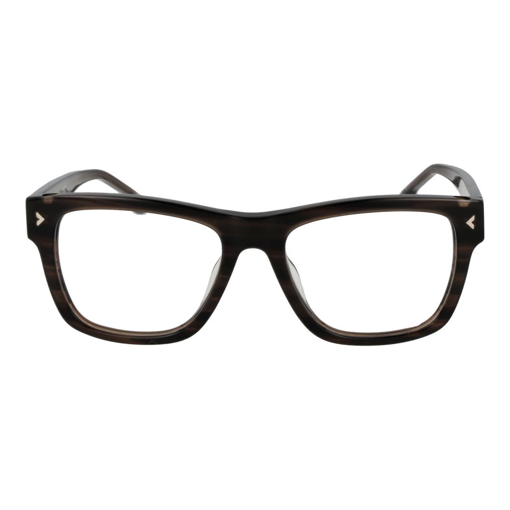 Lozza Brown Men Glasses Frame - Stylish Full-Rim Design