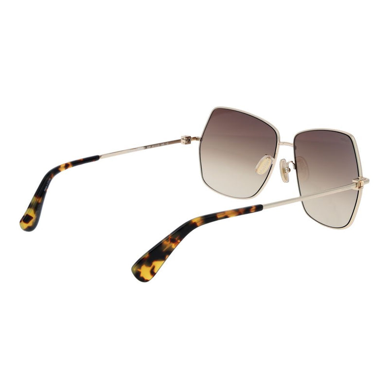 Max Mara Gold Metal Butterfly Sunglasses