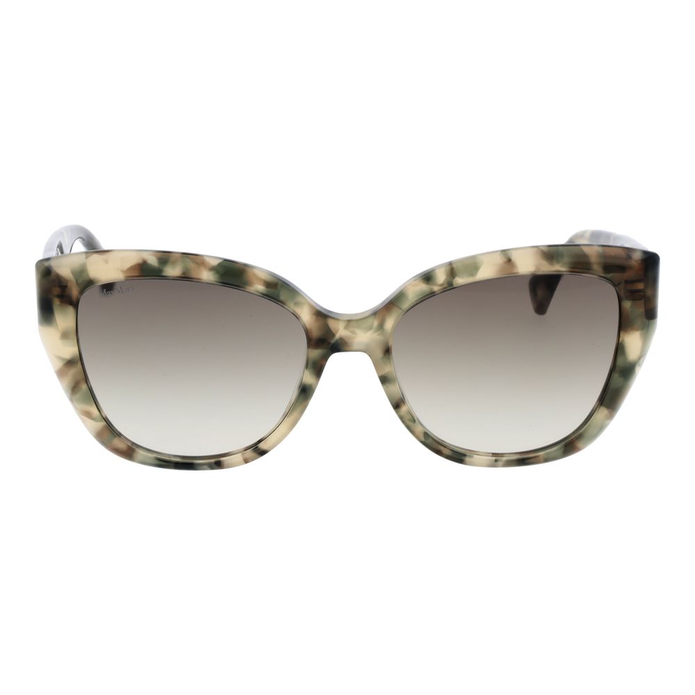 Max Mara Bicolor Acetate Cat Eye Sunglasses for Women