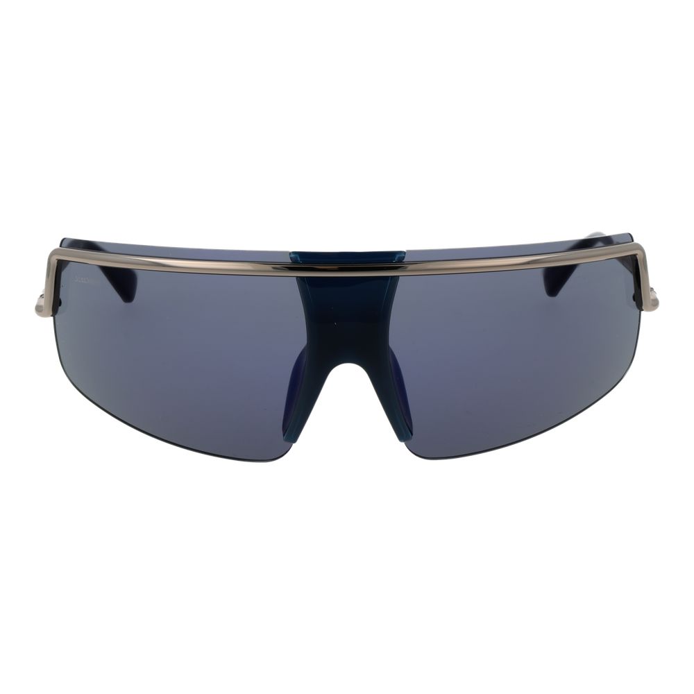 Max Mara Silver Metal Sunglasses for Women
