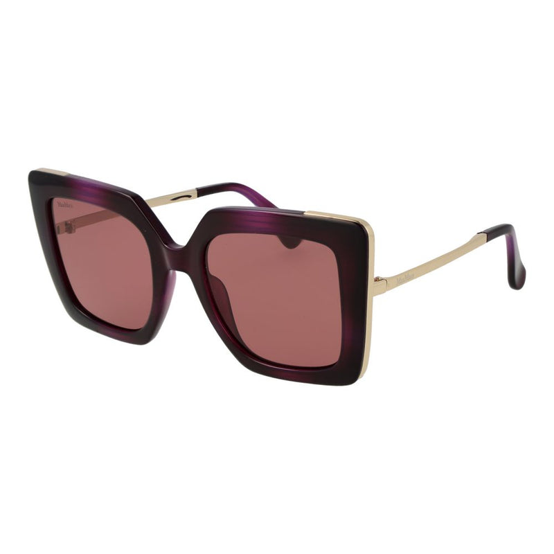Max Mara Purple Plastic Sunglasses for Women
