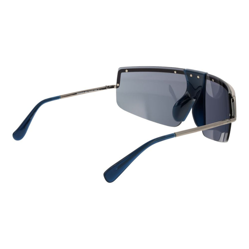 Max Mara Silver Metal Sunglasses for Women