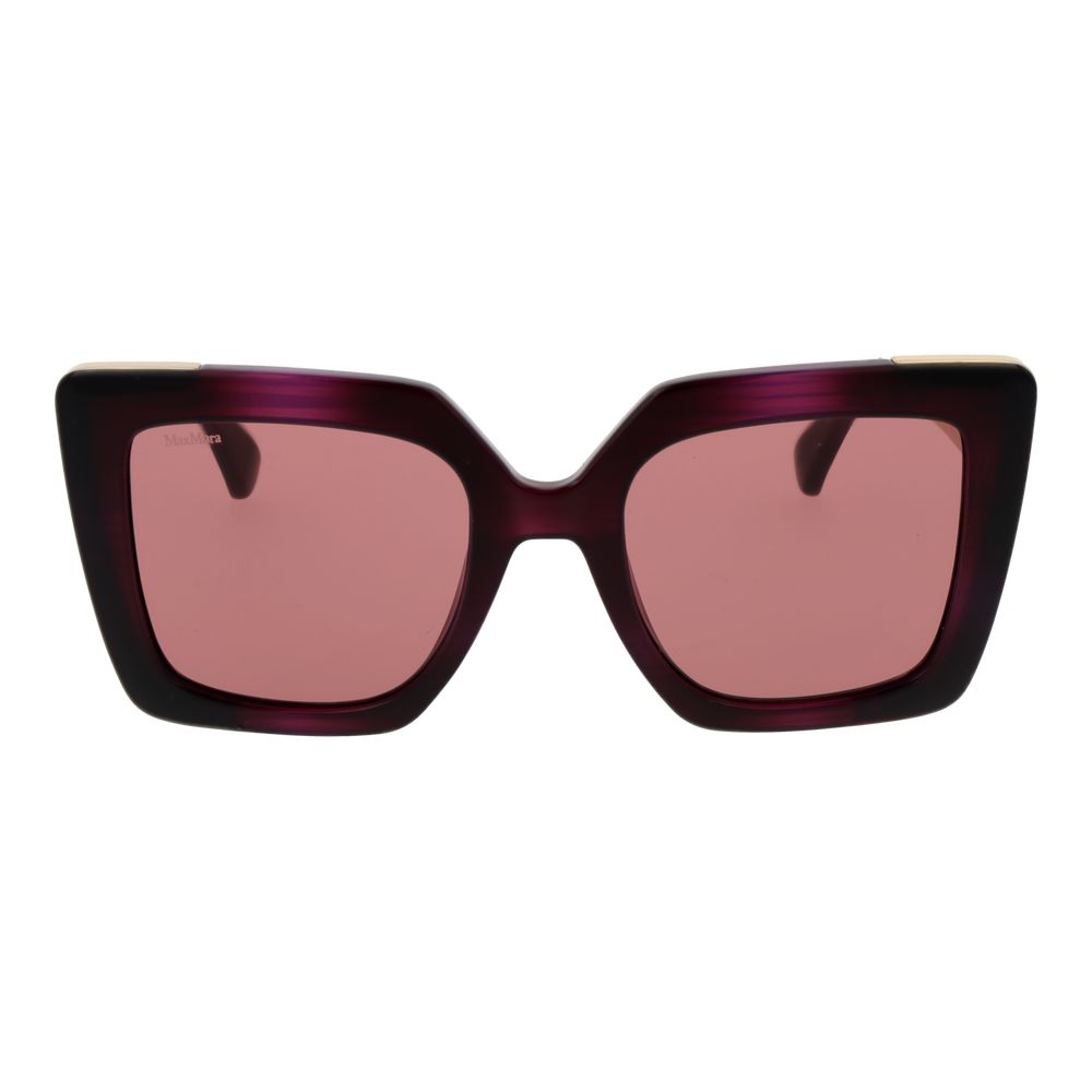 Max Mara Purple Plastic Sunglasses for Women