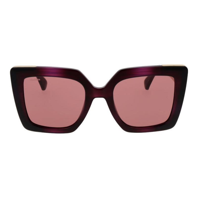 Max Mara Purple Plastic Sunglasses for Women