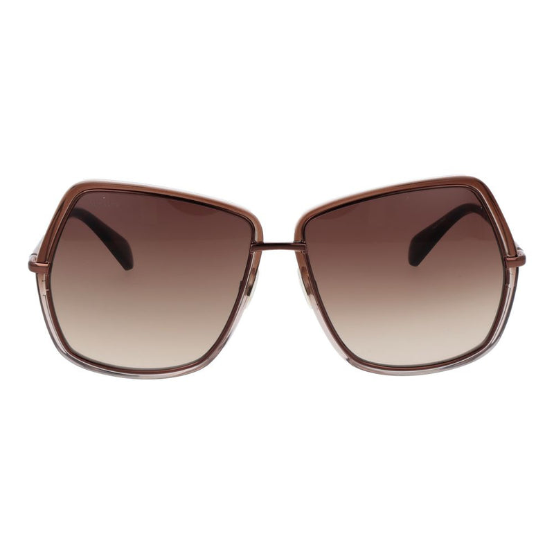 Max Mara Bronze Metal Sunglasses for Women