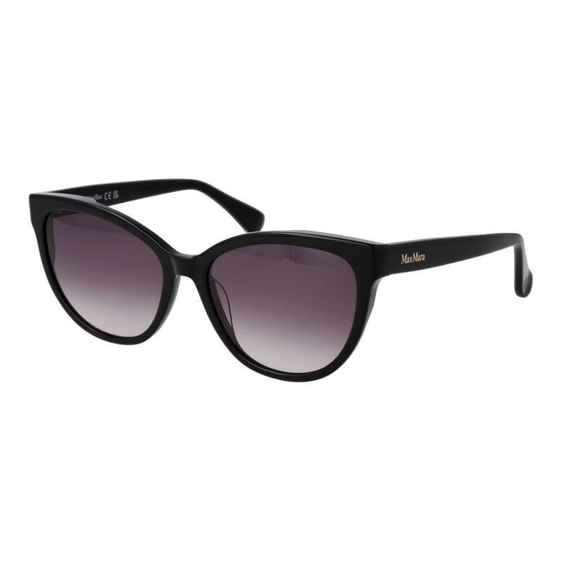 Max Mara Black Acetate Cat Eye Sunglasses
