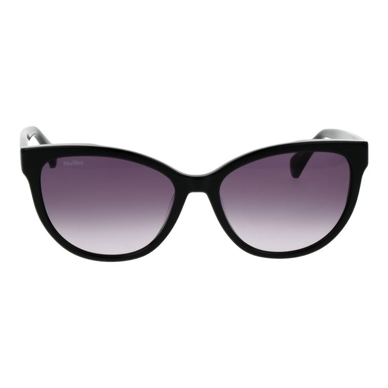 Max Mara Black Acetate Cat Eye Sunglasses