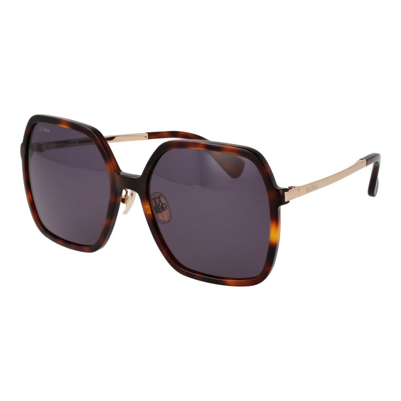 Max Mara Brown Acetate Sunglasses for Women