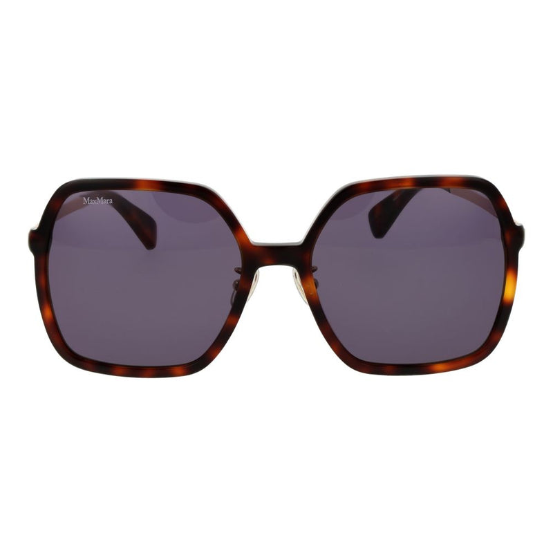 Max Mara Brown Acetate Sunglasses for Women