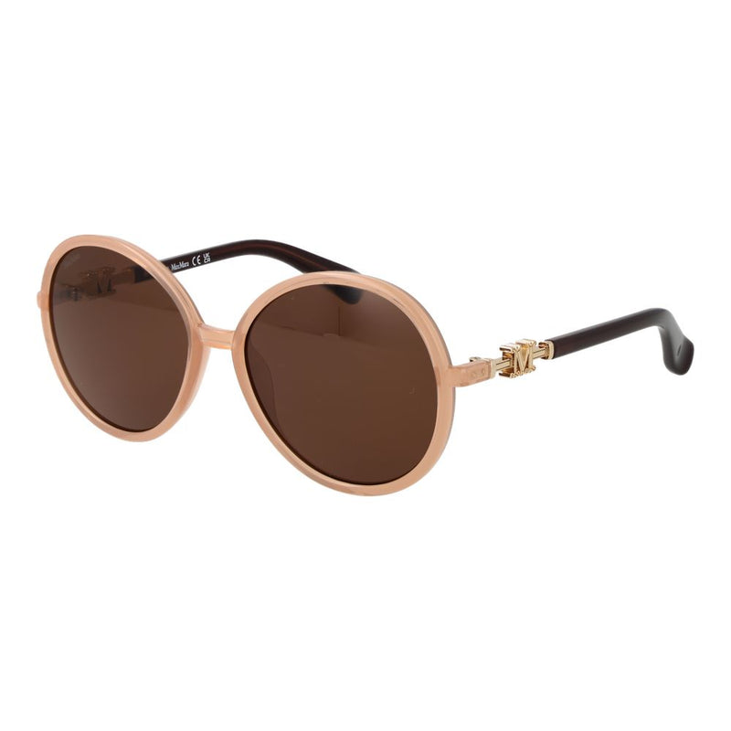 Max Mara Beige Plastic Sunglasses for Women