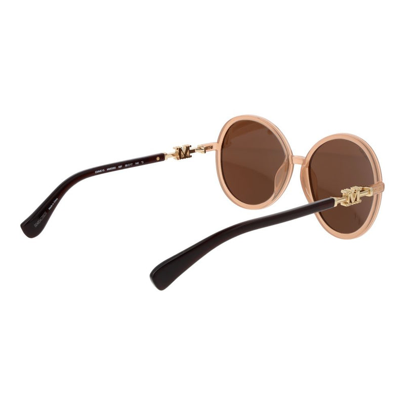 Max Mara Beige Plastic Sunglasses for Women