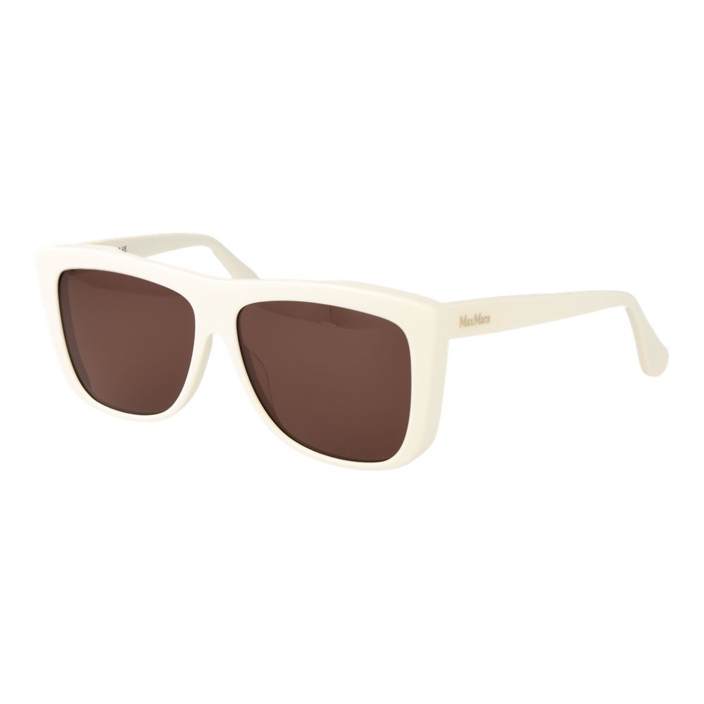 Max Mara White Acetate Sunglasses for Women
