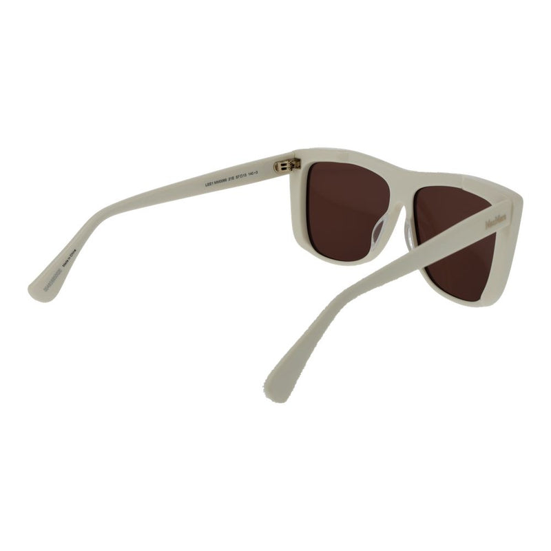 Max Mara White Acetate Sunglasses for Women