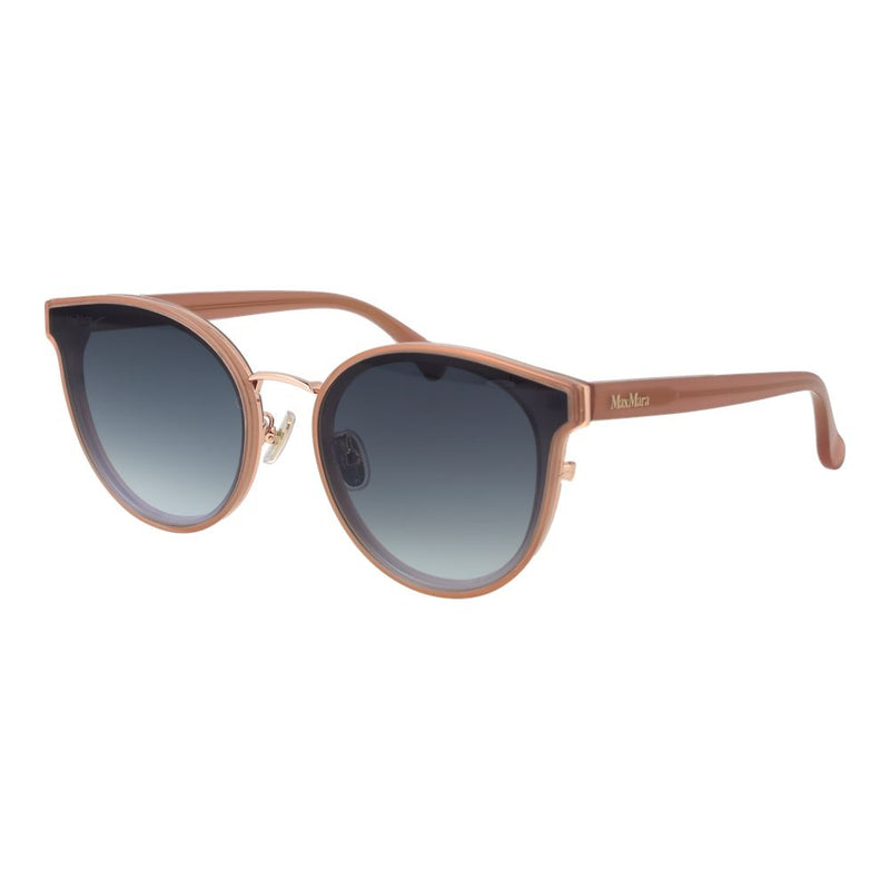 Max Mara Beige Acetate Cat Eye Sunglasses