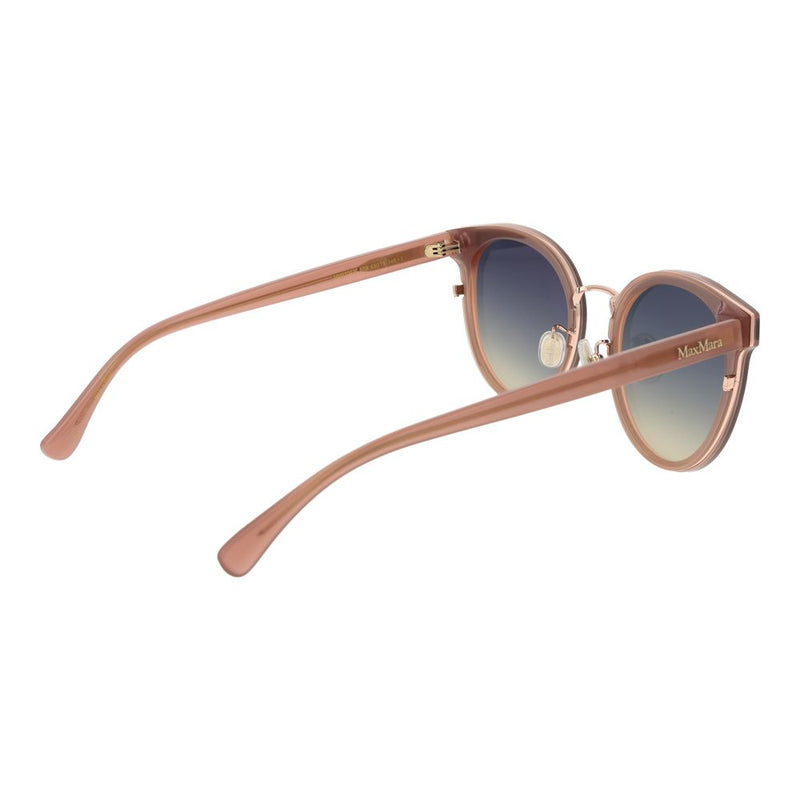 Max Mara Beige Acetate Cat Eye Sunglasses