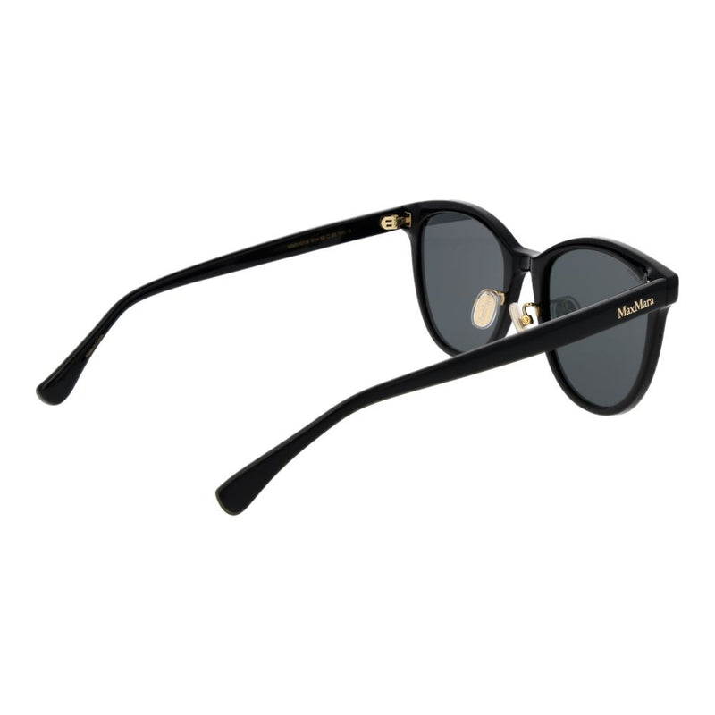 Lunettes de soleil Max Mara en acétate noir