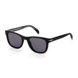 Lunettes de soleil noires en plastique David Beckham