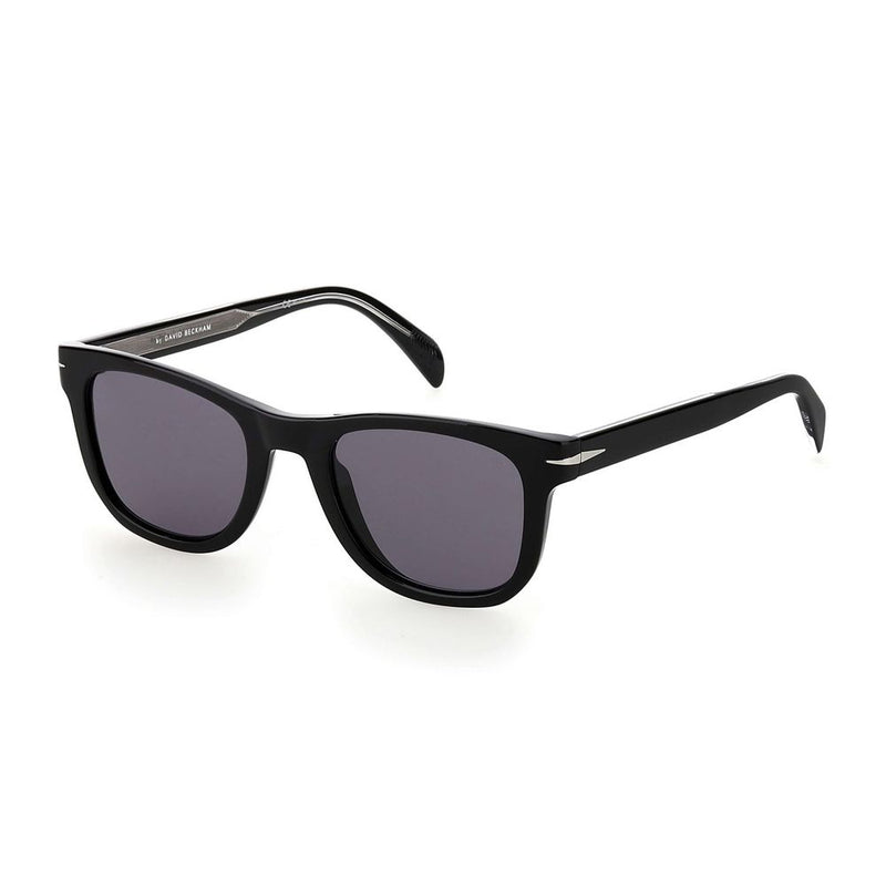 Lunettes de soleil noires en plastique David Beckham
