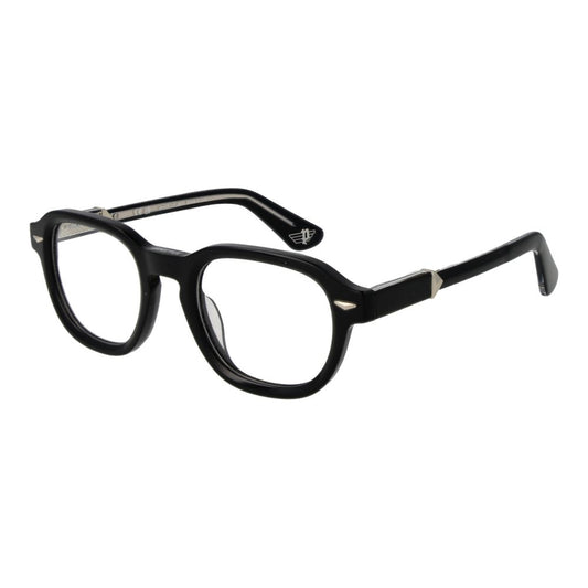 Lunettes en Acétate Cellulosique Noires Police