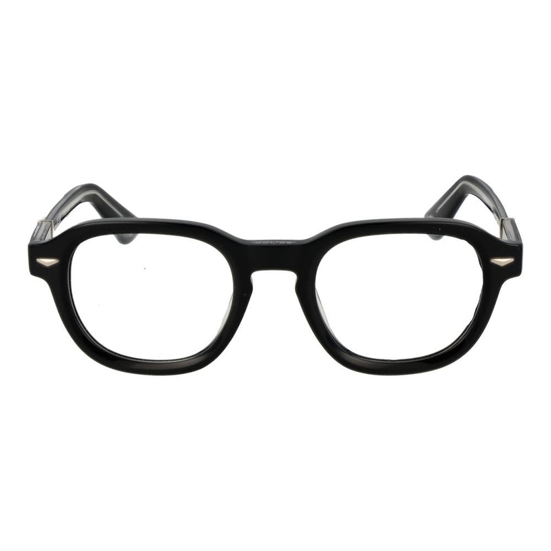 Lunettes en Acétate Cellulosique Noires Police