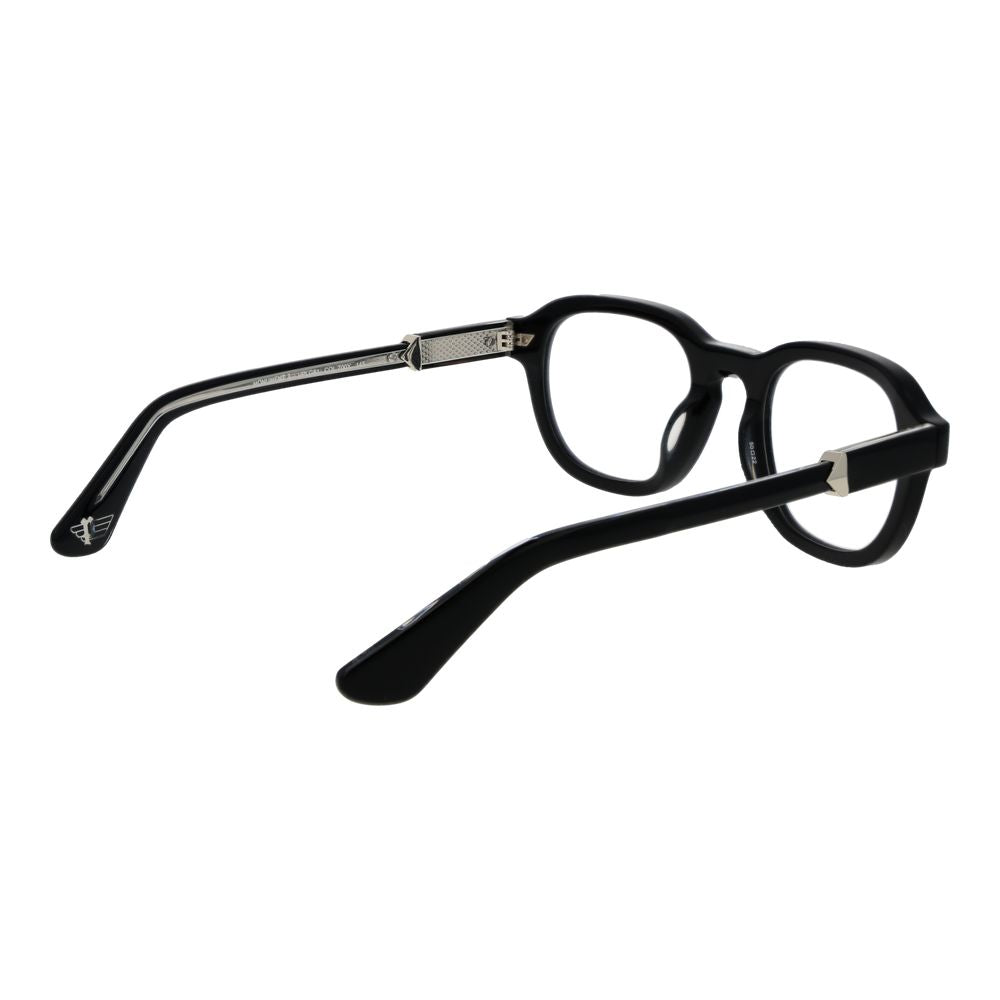 Lunettes en Acétate Cellulosique Noires Police