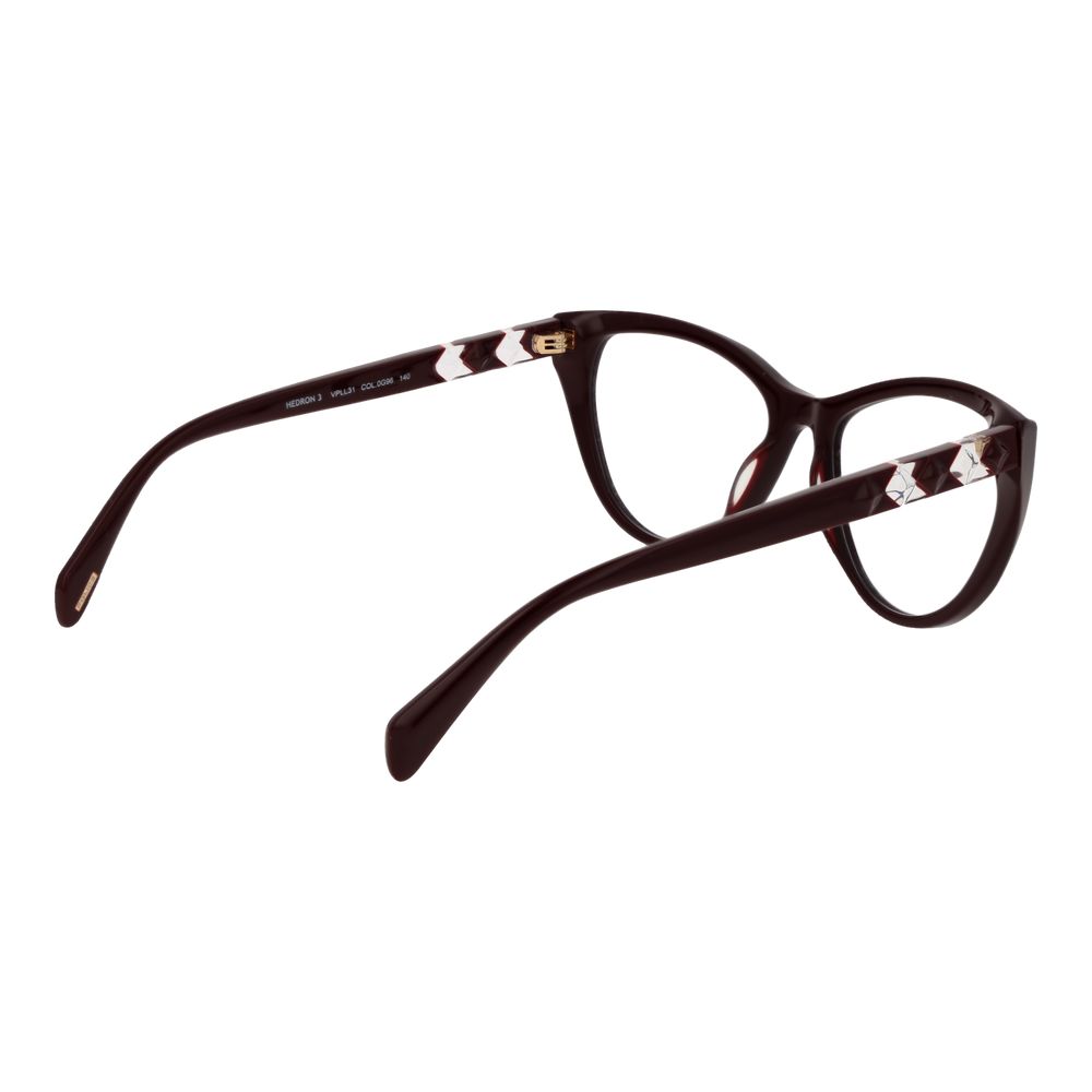 Lunettes en Plastique Bourgogne Police pour Femmes