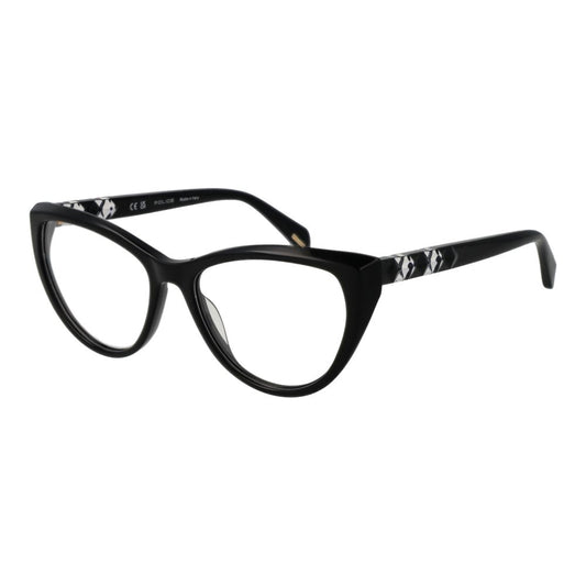 Lunettes en Plastique Noires Police pour Femmes - Modèle Cat Eye