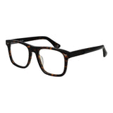 Lunettes en Acétate de Cellulose Marron Police pour Hommes