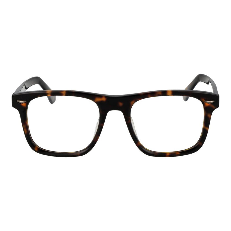 Lunettes en Acétate de Cellulose Marron Police pour Hommes