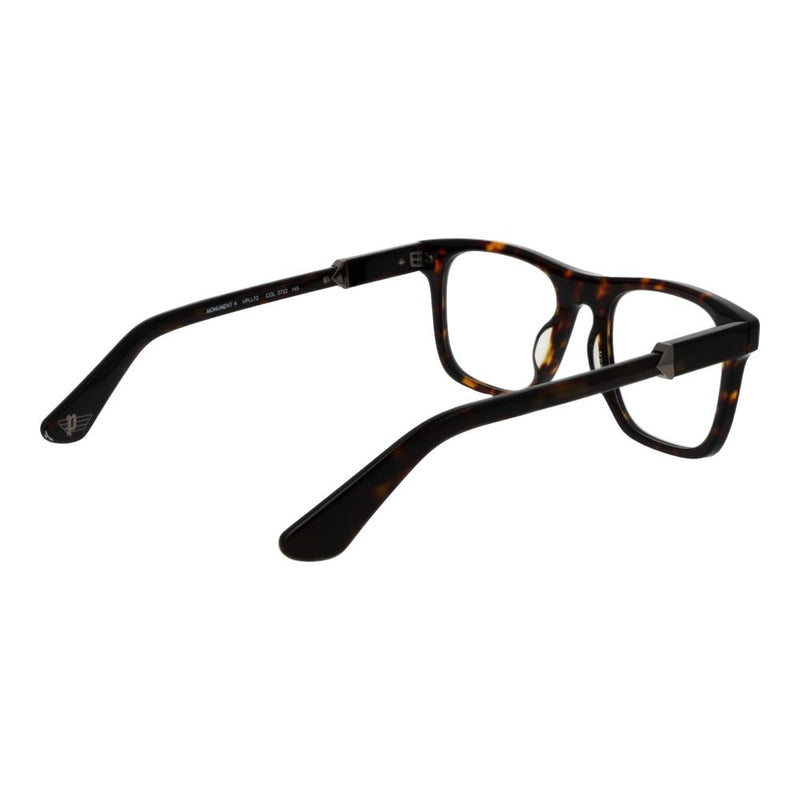 Lunettes en Acétate de Cellulose Marron Police