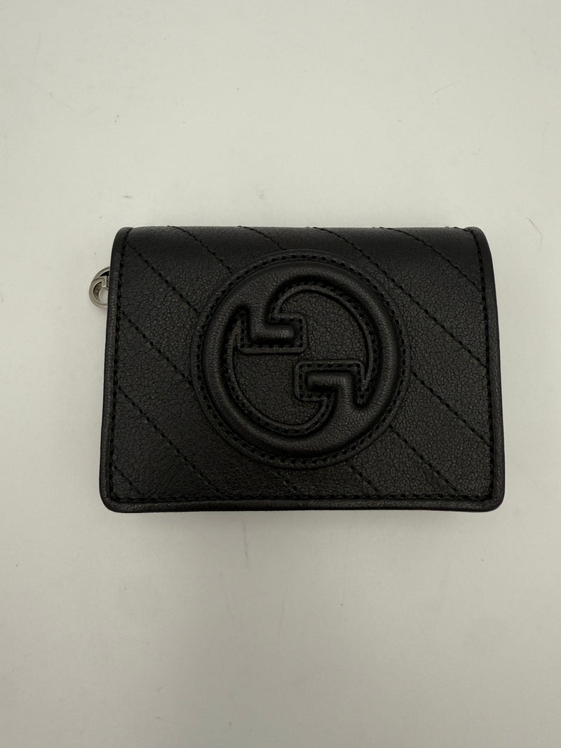 Gucci GG Blondie Black Compact Wallet