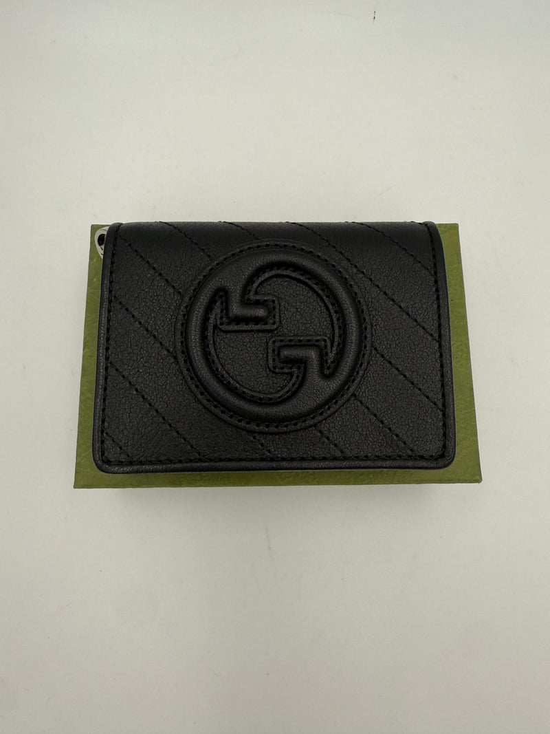 Gucci GG Blondie Black Compact Wallet