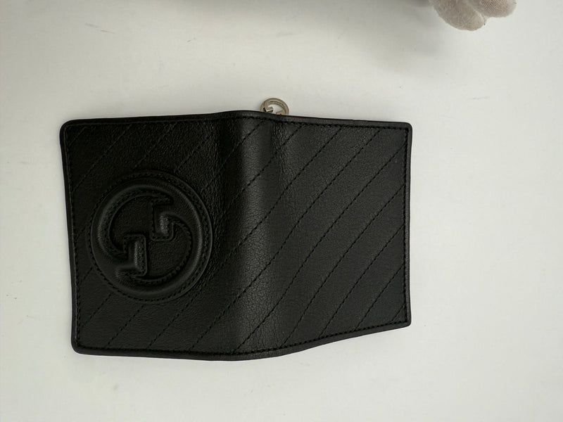 Gucci GG Blondie Black Compact Wallet
