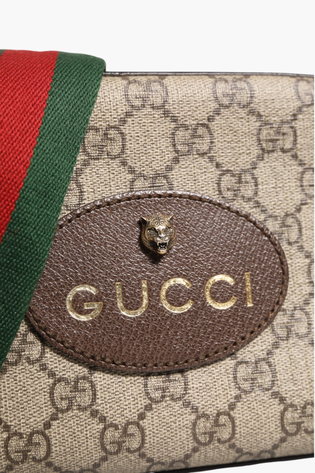Sac messager Neo Gucci GG Supreme en toile enduite