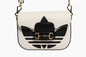 Gucci x Adidas Horsebit 1955 White Black Calfskin Leather Shoulder Bag