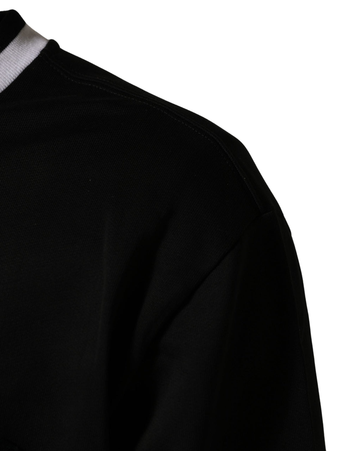Sweat-shirt Dolce & Gabbana en Coton Noir à Imprimé Logo DG