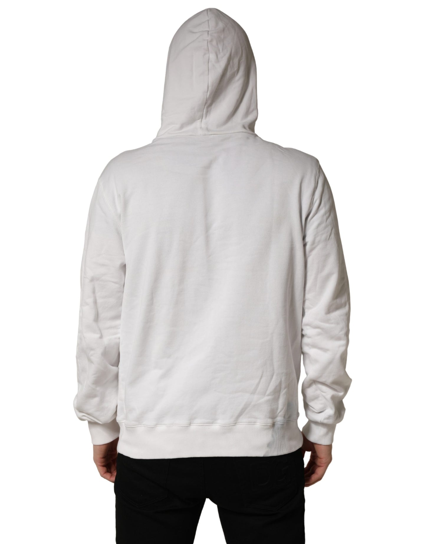 Dolce &amp; Gabbana wit camouflage capuchon sweatshirt