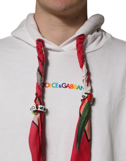 Dolce &amp; Gabbana wit camouflage capuchon sweatshirt
