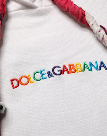 Dolce &amp; Gabbana wit camouflage capuchon sweatshirt