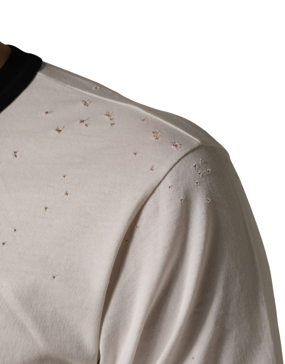 T-shirt en jersey de coton blanc Dolce & Gabbana imprimé « King Of Love » pour homme