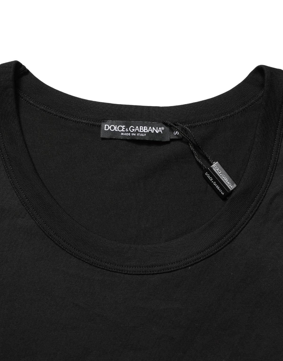 Débardeur Dolce & Gabbana noir en coton sans manches pour homme