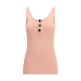 T-shirt sans manches Chloé en coton multicolore