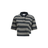 Polo en coton noir Marant Etoile