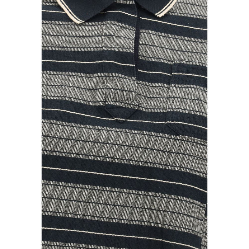 Polo en coton noir Marant Etoile