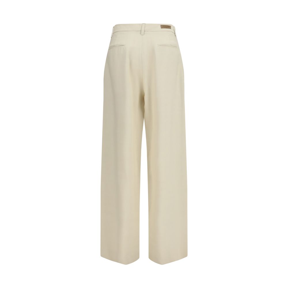 Jacob Cohen Beige Viscose Casual Pants for Women