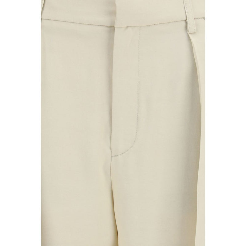 Jacob Cohen Beige Viscose Casual Pants for Women