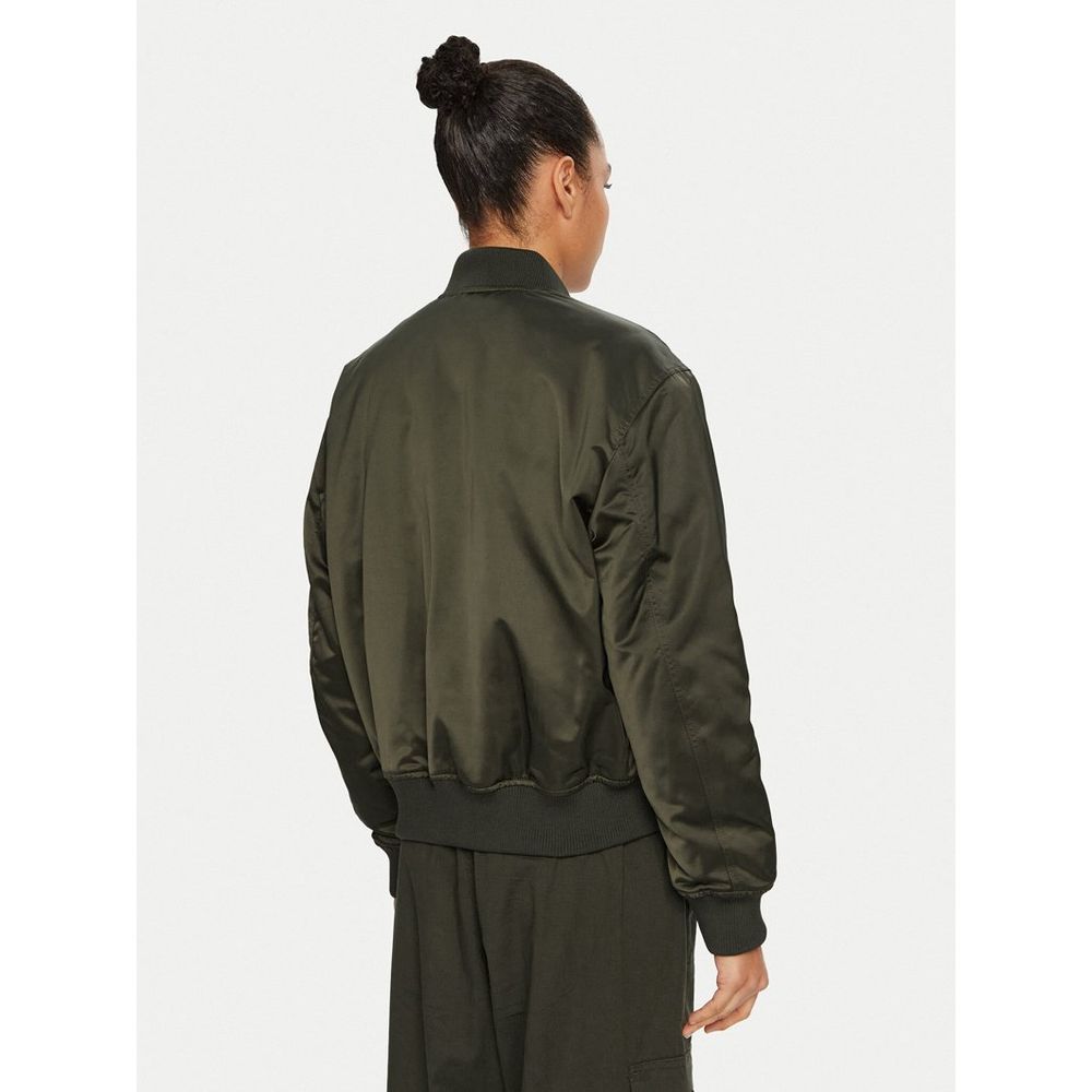 Champion Army Polyester Bomber Jacket for Women