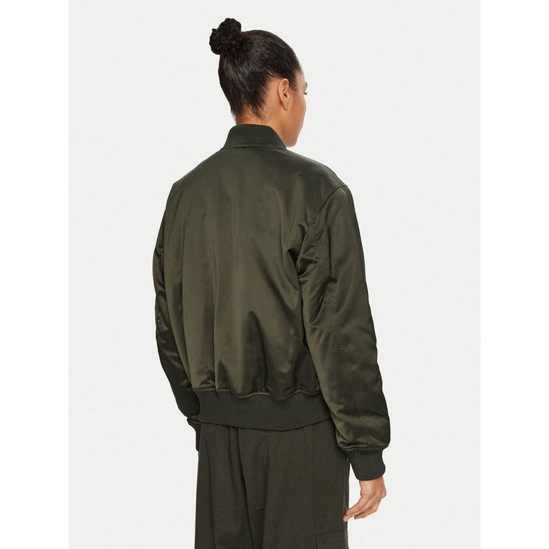 Champion Army Polyester Bomber Jacket for Women
