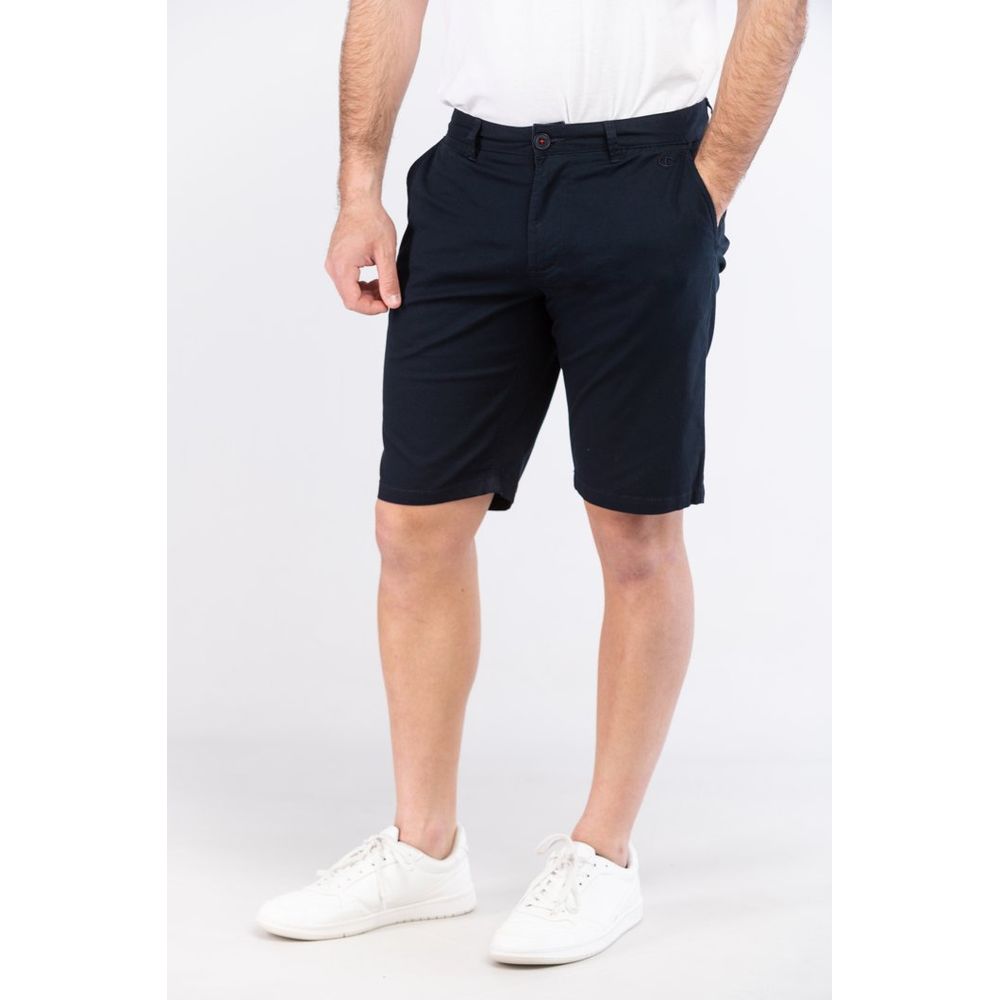 Champion Blue Leather Bermuda Shorts for Men - XL